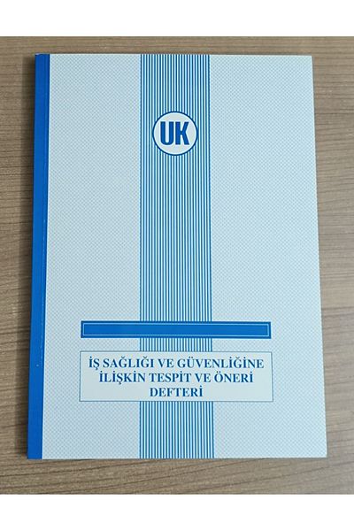 SG38 Gülpaş 229 كشف صحة العمال وأمن العمل والمشورة غطاء كرتوني 20 × 28 سم 50 ورقة