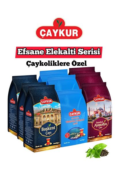 Çaykur Special Çaykolik Sieve Series - 9 Pieces