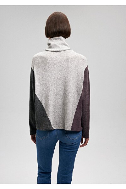 Mavi Μπλουζάκι με κολάρο σταντ Χαλαρή Εφαρμογή / Χαλαρή Χαλαρή Εφαρμογή1612012-83096