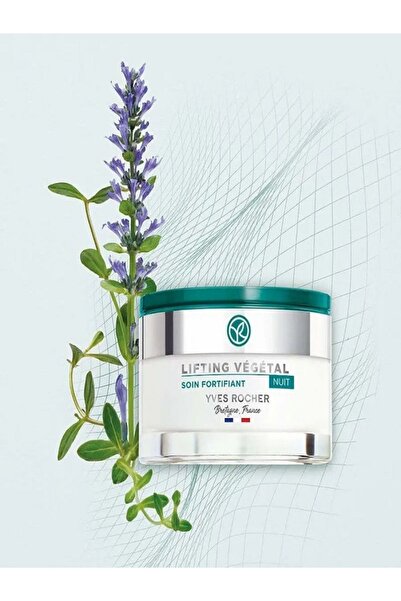 Yves Rocher Gece Kremi-Sıkılaştırıcı Bitkisel Kolajen Bakımı / Lifting Vegeta...