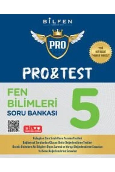 Bilfen Yayıncılık BİLFEN 5.SINIF PROTEST FEN BİLİMLERİ SORU BANKASI (YENİ MÜF...