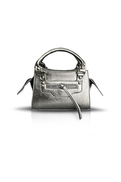 DİZARAYS Woman's Strap Crease Leather Cross Hand and Shoulder Bag