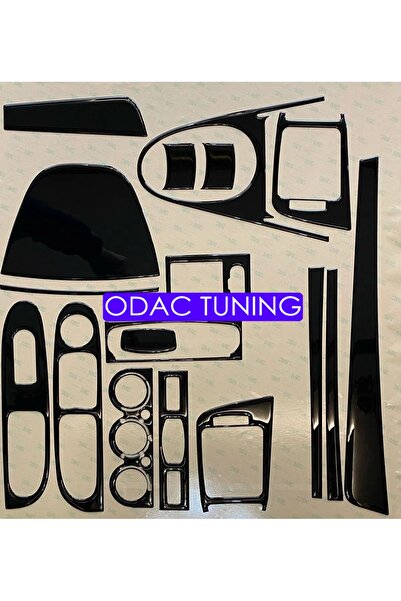 ODAC TUNING رينو سيمبول 2009-13 توربيدو بيانو وحدة تحكم سوداء ومجموعة تغطية ا...