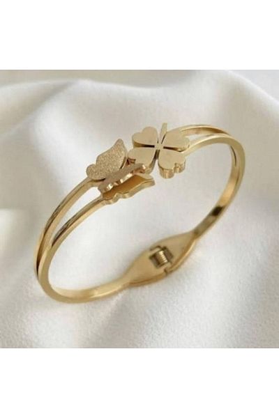 zeynep Z&d Accessory New Season Steel Non-Tarnish Clover Clamp