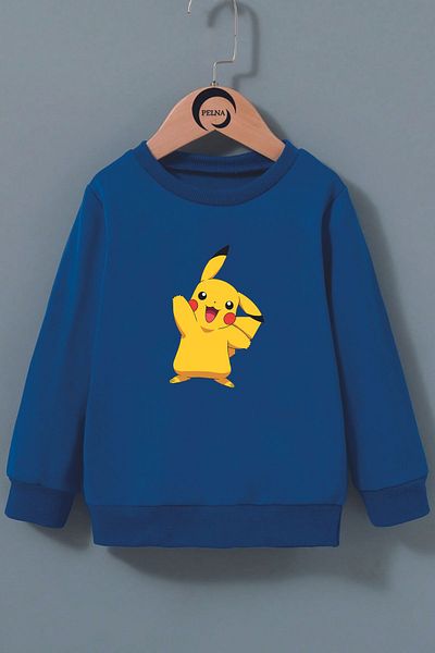 Pelna Cotton Kids Sweatshirt - Trend Model Printed