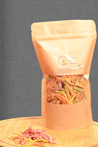 Lezzetli Renkler Ev Yapımı Sebzeli Renkli Erişte Yeni Mahsül 250 gr