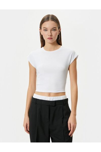 Koton Women's Basic Modal T-Shirt