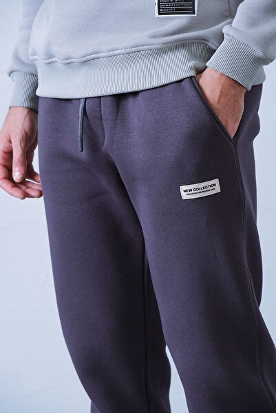 aziso Ανδρικό Smoked 3 Thread Sweatpants - Raster Fabric