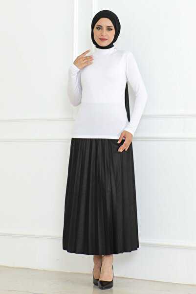 AYMONY Bady din bumbac pieptănat cu mânecă lungă