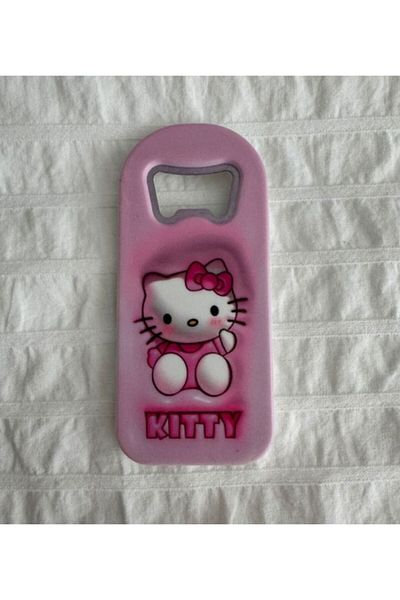 synshop Sanrio Kawaii Hello Kitty Magnet Cinnamoroll Sweet Magnet Bottle Cap Opener Gift Kpop Y2K