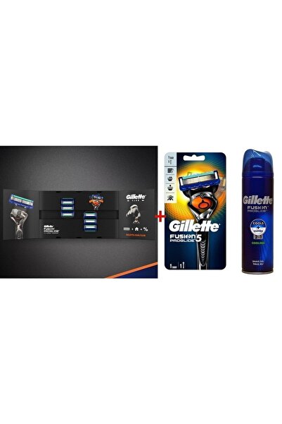 Gillette Fusion 5 Proglide 8'li Tıraş Seti (yedek Bıçak+tıraş Makinesi+tıraş ...