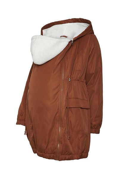 Mama Licious Jacke Kapuze Elastische Bündchen Jacke