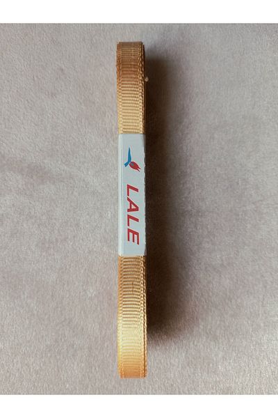 yörük tuhafiye 10 Meters Grosgrain Ribbon - 1 cm Gold Yellow