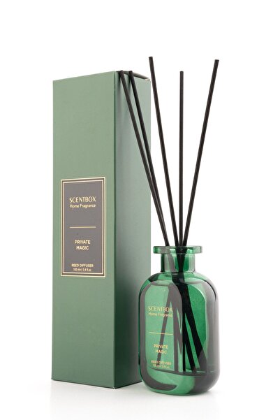 SCENTBOX Private Magic 100 ml Reed Diffuser Bambu Çubuklu Oda Kokusu