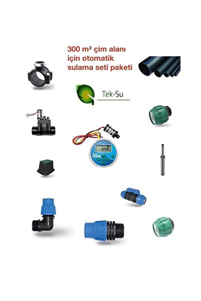 ERMAK Hunter Çim Otomatik Sulama Sistemi 300 M2 Için