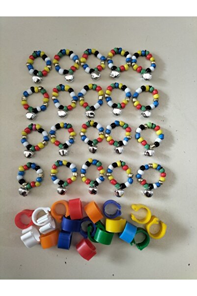 Storm 20 Adet Büyük Zil Posta Güvercin Zilli Bilezik