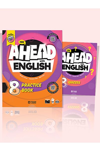 TEAM ELT PUBLISHING 2025 Ahead with English 8. Sınıf  Practice Book( Quizzes ...