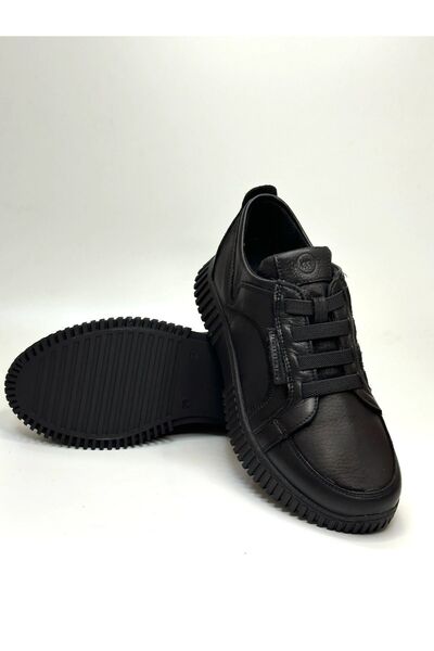 Mammamia D24Ka-3375 Genuine Leather Orthopedic Sneaker Sports Shoes with Fron...