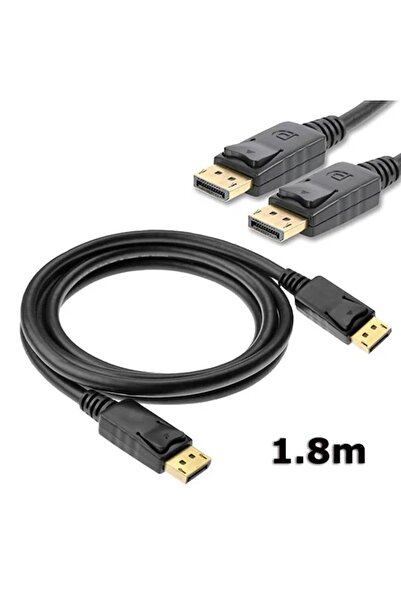 Genel Markalar Displayport To Displayport Kablosu Display Port Dp Bağlantı 1.8M