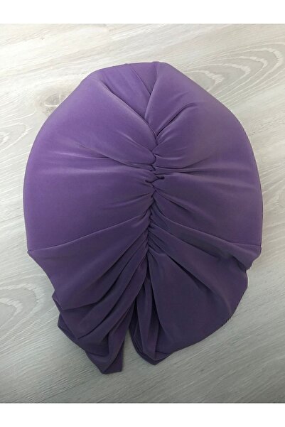 NpyBone Tekstil Dolgulu Lila Drape Dış Bone