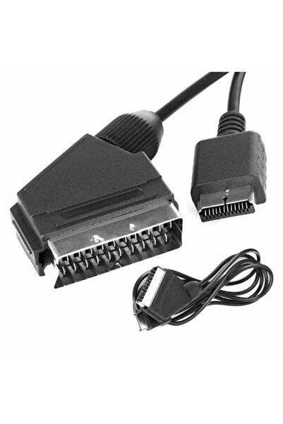 Kuvars Playstation 2 3 Konsoldan Scart Av Rgb Bağlantı Kablosu Ps2 Ps3 Uyumlu Konsoldan Scart Kablo