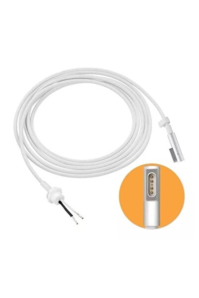 Genel Markalar Apple Magsafe 5 Pin L Tip Adaptör Şarj Tamir Kablosu 45w 60w 8...