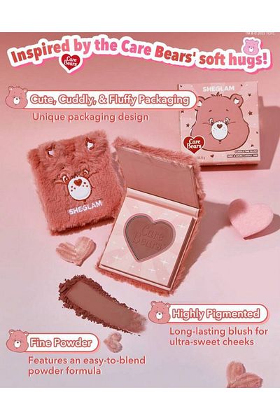 SHEGLAM X Care Bears Blush - Tickled Pink