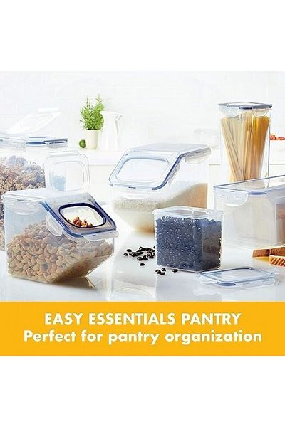 Lock & Lock Durable Plastic Food Container, 2.1 ml Capacity
