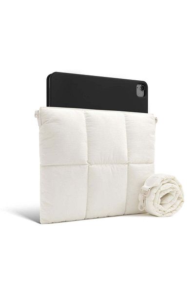 Comfyable Puffy iPad Air/Pro Tablet Bag with Water Resistant Strap - Compatible with M3/M2/M1