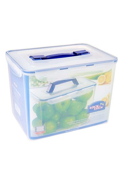 Lock & Lock Durable Plastic Food Container, 12.0 Liter Capacity