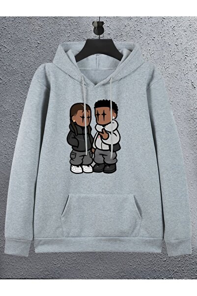 MODAVİBE Ανδρικό φούτερ Comfortable Fit Unisex