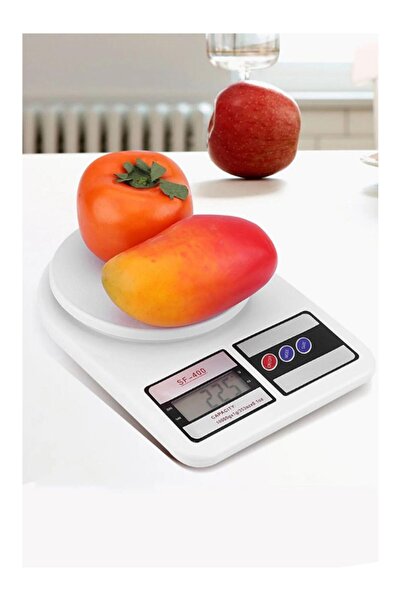 Genel Markalar Dijital Mutfak Tartısı Terazisi Lcd ekran ile Hasas Ölçüm 10 kg