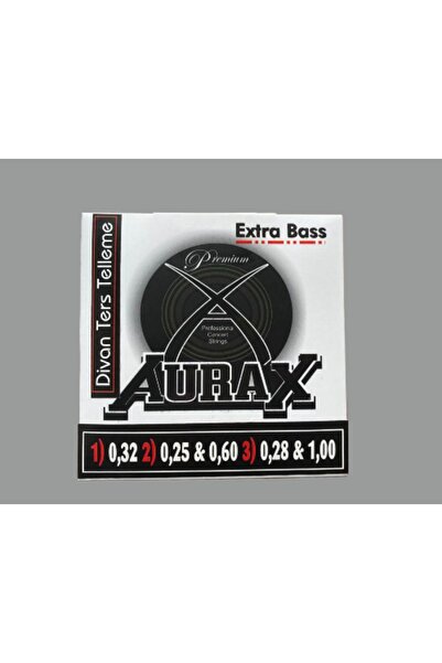 Aurax Ax-35t Ters Telleme Divan Bağlama Teli 0.25 Bam Bamlı