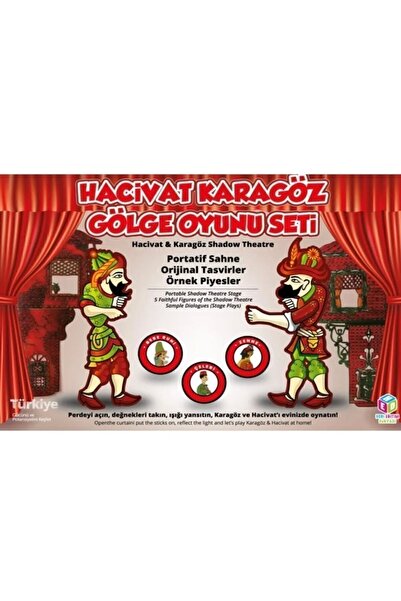 Genel Markalar Hacivat Karagöz Gölge Oyun Seti Hed021