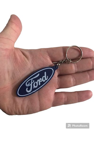 KRGZ 2020 FORD KEYCHAIN PLASTIC