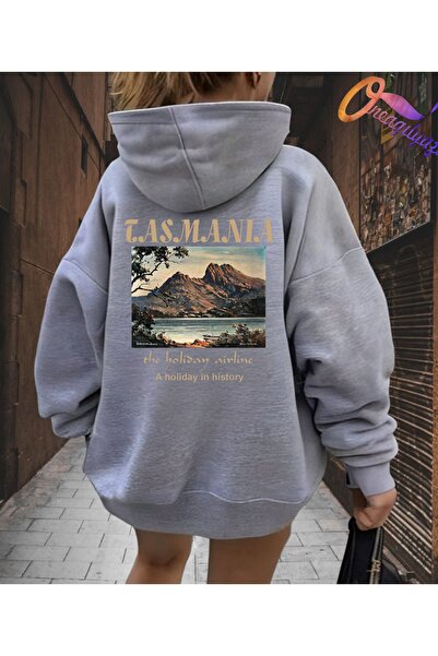 oneagılyazı مقنعين البلوز المطبوعة