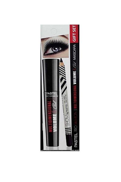 Pastel Brand Multidimensional Volume & Curl Mascara + Show Black Eye Liner8690644019425 Floor