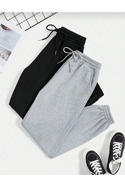 ALTIN DİKİŞ Magas derekú gumilábú melegítőnadrág szett - 2 db Sportwear Company