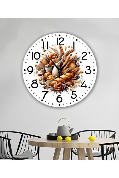 Bilge Lazer bilge Tasarım  retro   Duvar Saati 35  x 35 CM