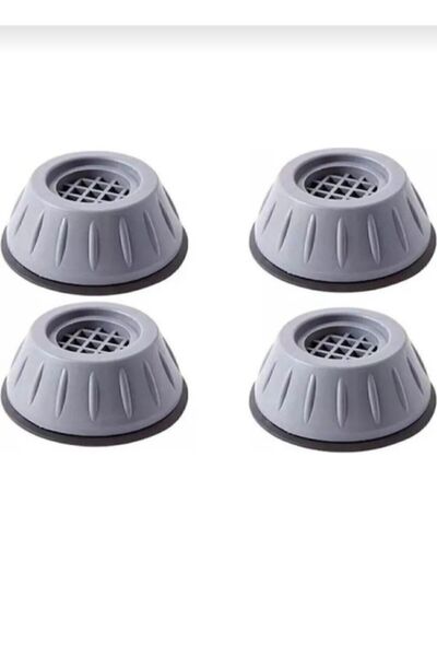 YZG HOME METALAY Produse albe Suport pentru mașină de spălat anti-vibrații Set de dopuri antiderapante cu ventuză 4 buc.