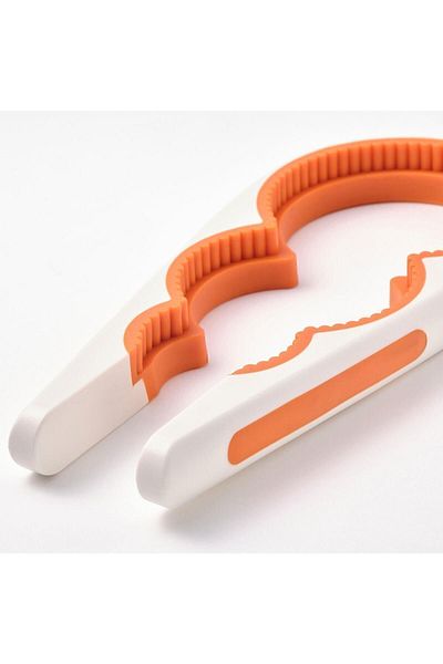 IKEA Deschizător de borcane, alb-portocaliu 21 Cm Ustensile practice de bucătărie