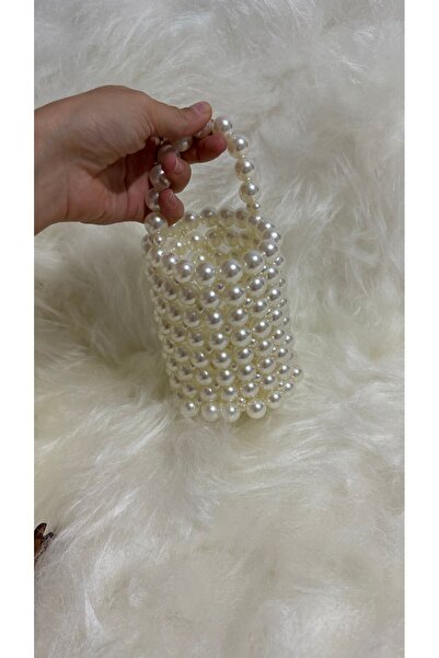 rana design Kadın El İşçiliği İnci Çanta