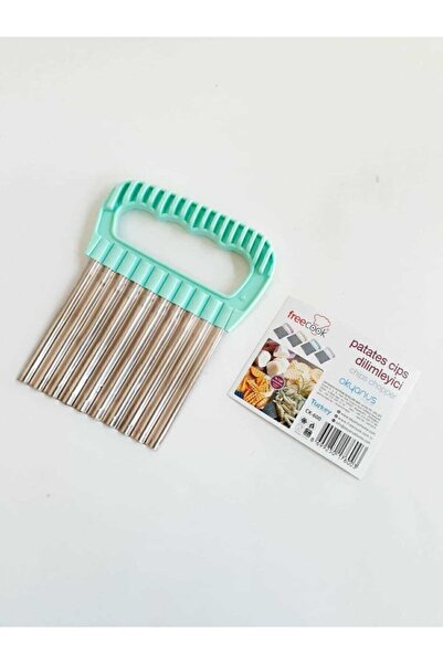 Freecook Patates Cips Meyve Sebze Dilimleyici Tırtıklı Şekilli