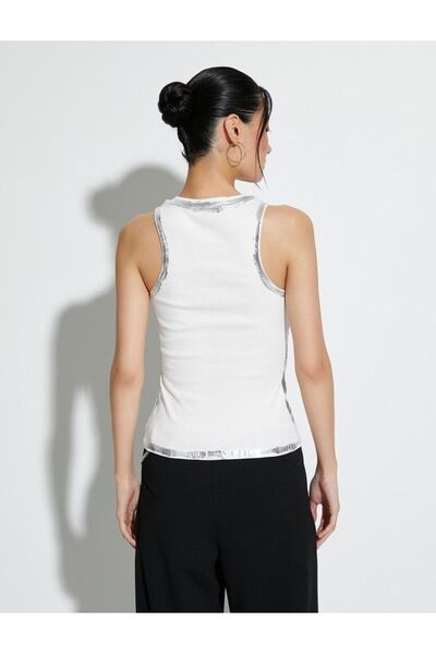 Koton γυναικείο μπλουζάκι με λαιμόκοψη