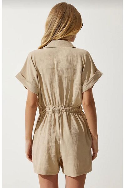 Stil Burada Jumpsuit with elastic shorts