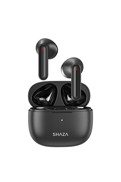 shaza Shaza Air7 Plus 4 Mikrofonlu ENC 320 mAh Şarj Kapasitesi TWS Bluetooth Kulaklık Siyah