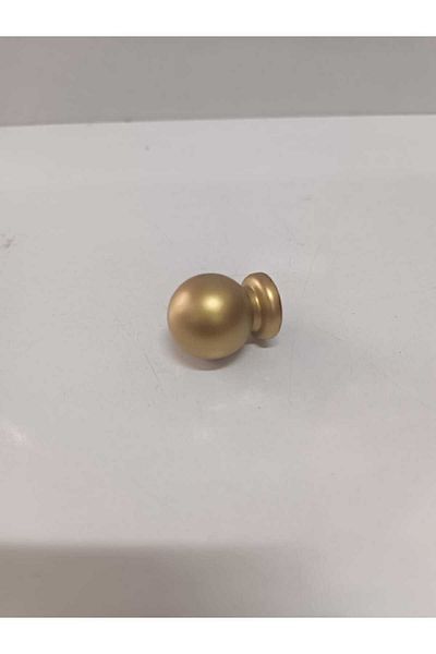 fds Misket 25 Mm Buton Aur Mat Gold pentru Mobilier Dulap Vestiar Mâner MİSKET- MAT GOLD