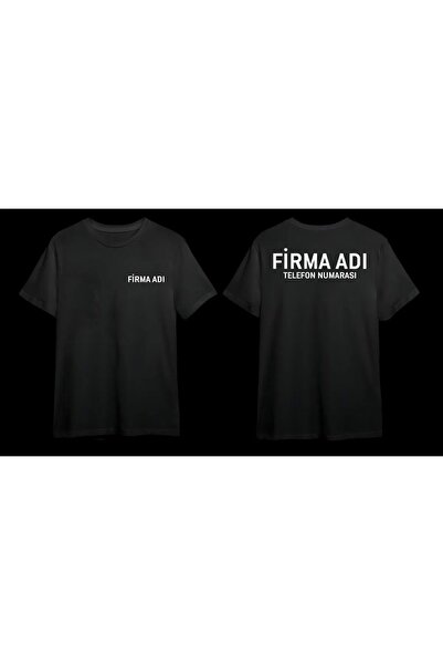 CONSTRAİN Kişiye Özel Firma Kurumsal Baskılı T-shirt