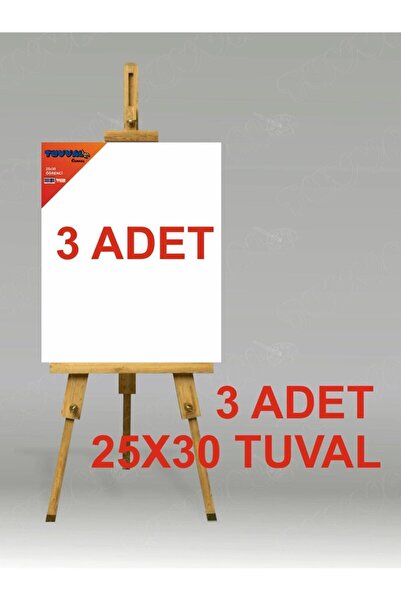 tuvval 25x30 Tuval (3ADET)