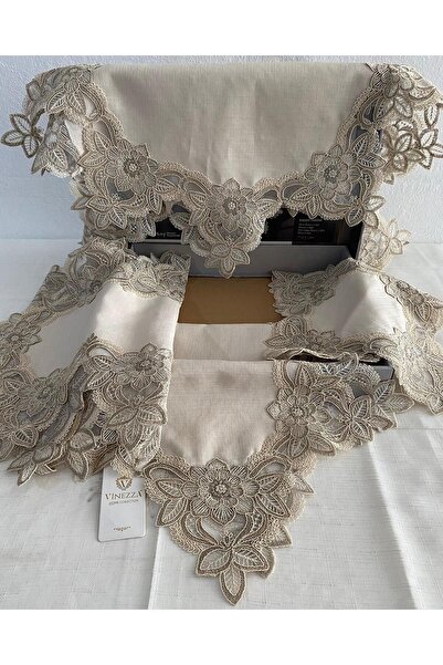 Vinezza Home Collection طقم غرفة معيشة مكون من 5 قطع - طاولة وطاولة كونسول من...